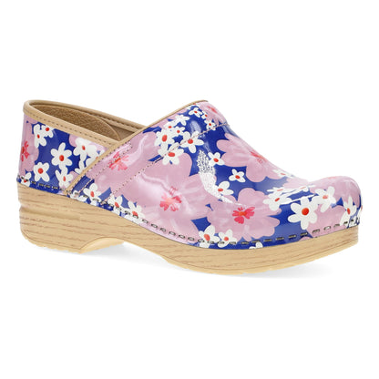 Wide Pro Pink Bloom Patent - Dansko Everyday
