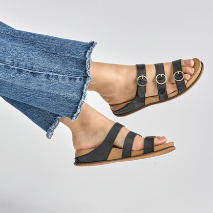 Campbell Black Burnished Nappa - Dansko Top Pick