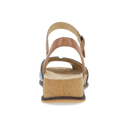 Cass Blue/Tan Leather - Dansko Essential
