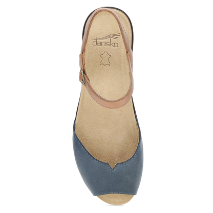 Cass Blue/Tan Leather - Dansko Essential