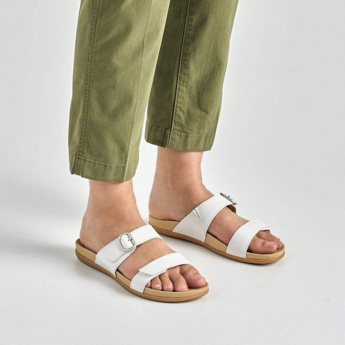 Justine White Full Grain - Dansko New