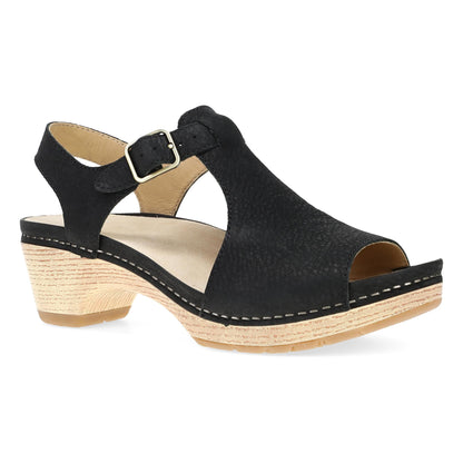 Laverne Black Milled Nubuck - Dansko New