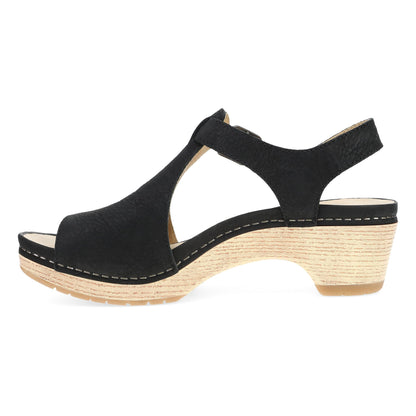 Laverne Black Milled Nubuck - Dansko New