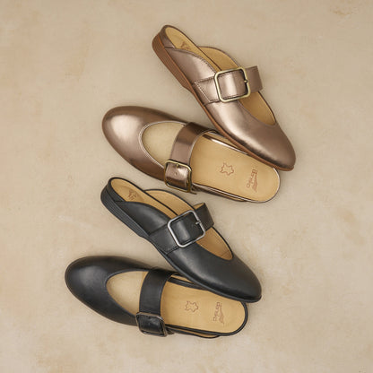 Lotus Dark Gold Metallic - Dansko Trending