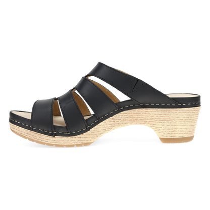 Lyndi Black Oiled Pull Up - Dansko Trusted