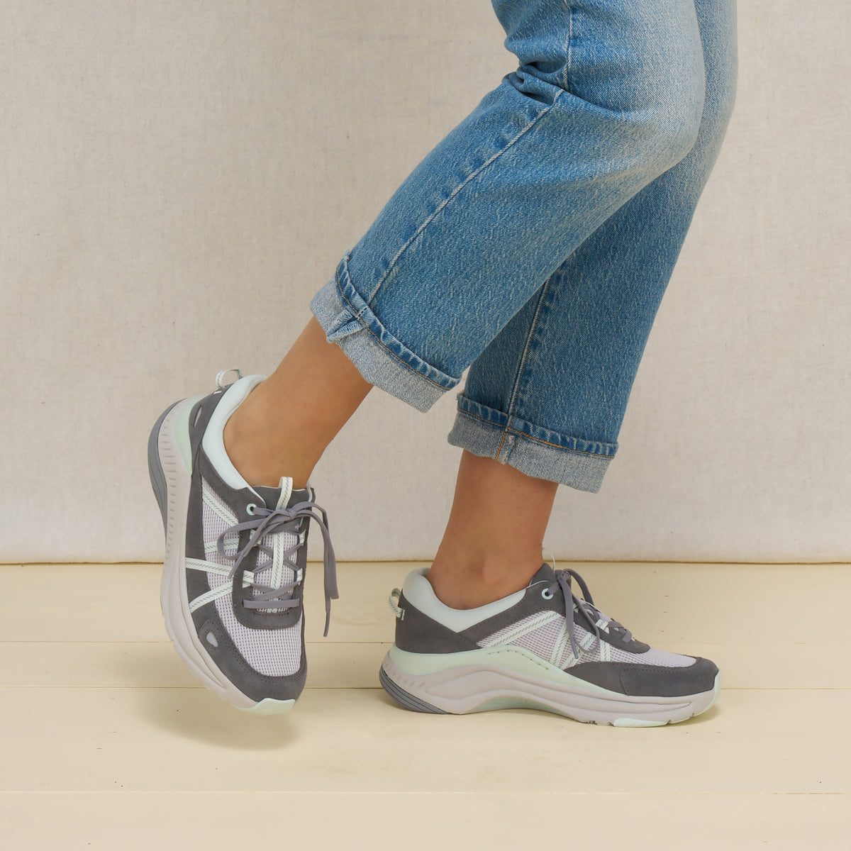 Poppy Frost Grey Suede - Dansko Quality