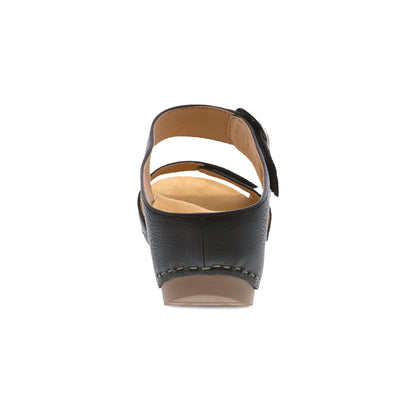 Tanya Black Milled Burnished - Dansko New