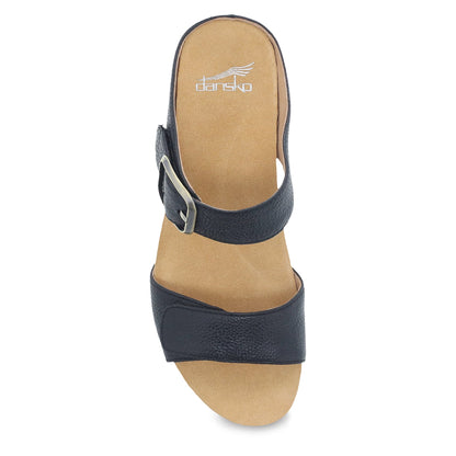Tanya Black Milled Burnished - Dansko New