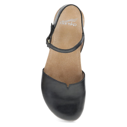 Rowan Black Waxy Burnished - Dansko Smart Buy