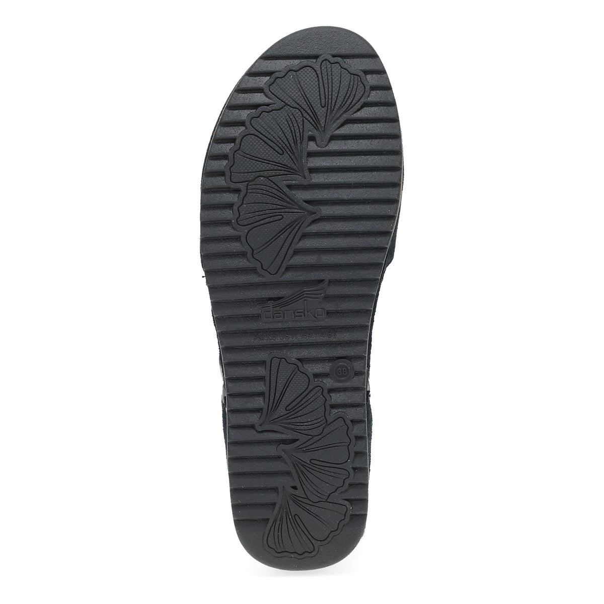 Mae Black Burnished Suede - Dansko Everyday