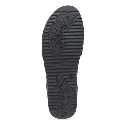 Mae Black Burnished Suede - Dansko Everyday