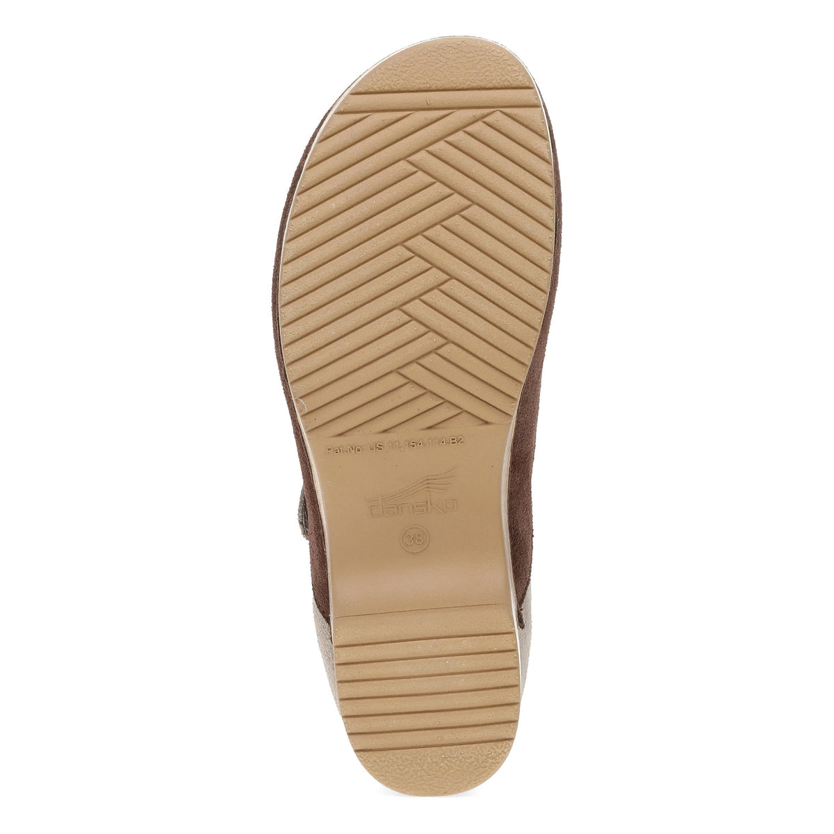 Bonny Mary Jane Chocolate/Taupe - Dansko Classic