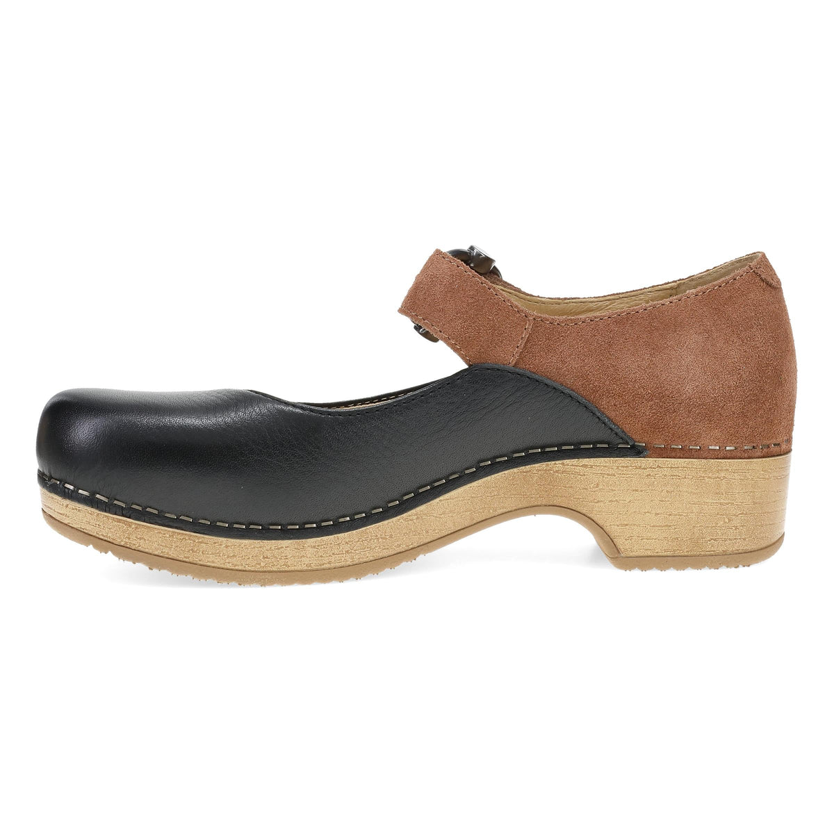 Bonny Mary Jane Black/Luggage - Dansko Customer Favorite