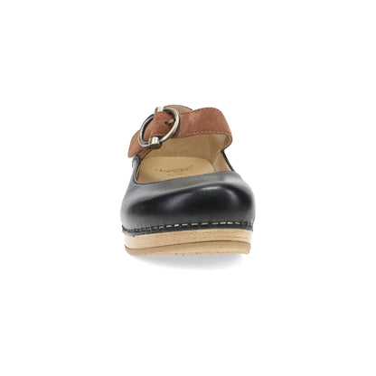 Bonny Mary Jane Black/Luggage - Dansko Customer Favorite