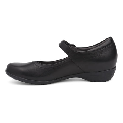Fawna Black Milled Nappa - Dansko Classic