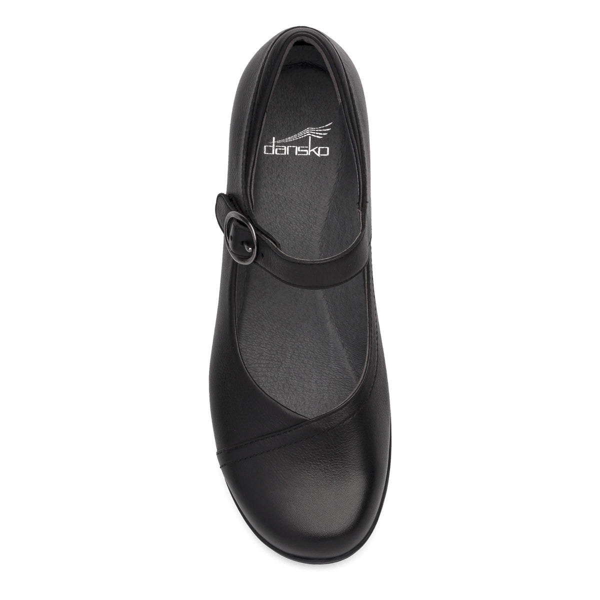 Fawna Black Milled Nappa - Dansko Classic
