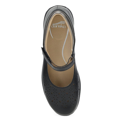 Stacy Black Waxy Burnished - Dansko Trusted