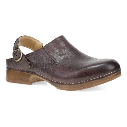 Millie Chocolate Tooled - Dansko Great Value