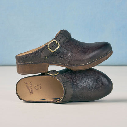 Millie Chocolate Tooled - Dansko Great Value