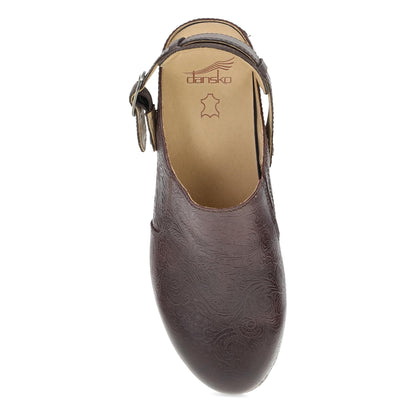 Millie Chocolate Tooled - Dansko Great Value