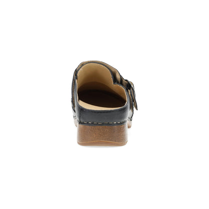 Millie Black Waxy Milled - Dansko New
