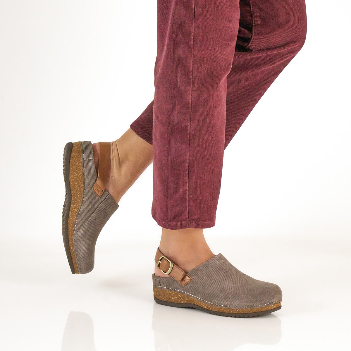 Merrin Stone Embossed Suede - Dansko Special Offer