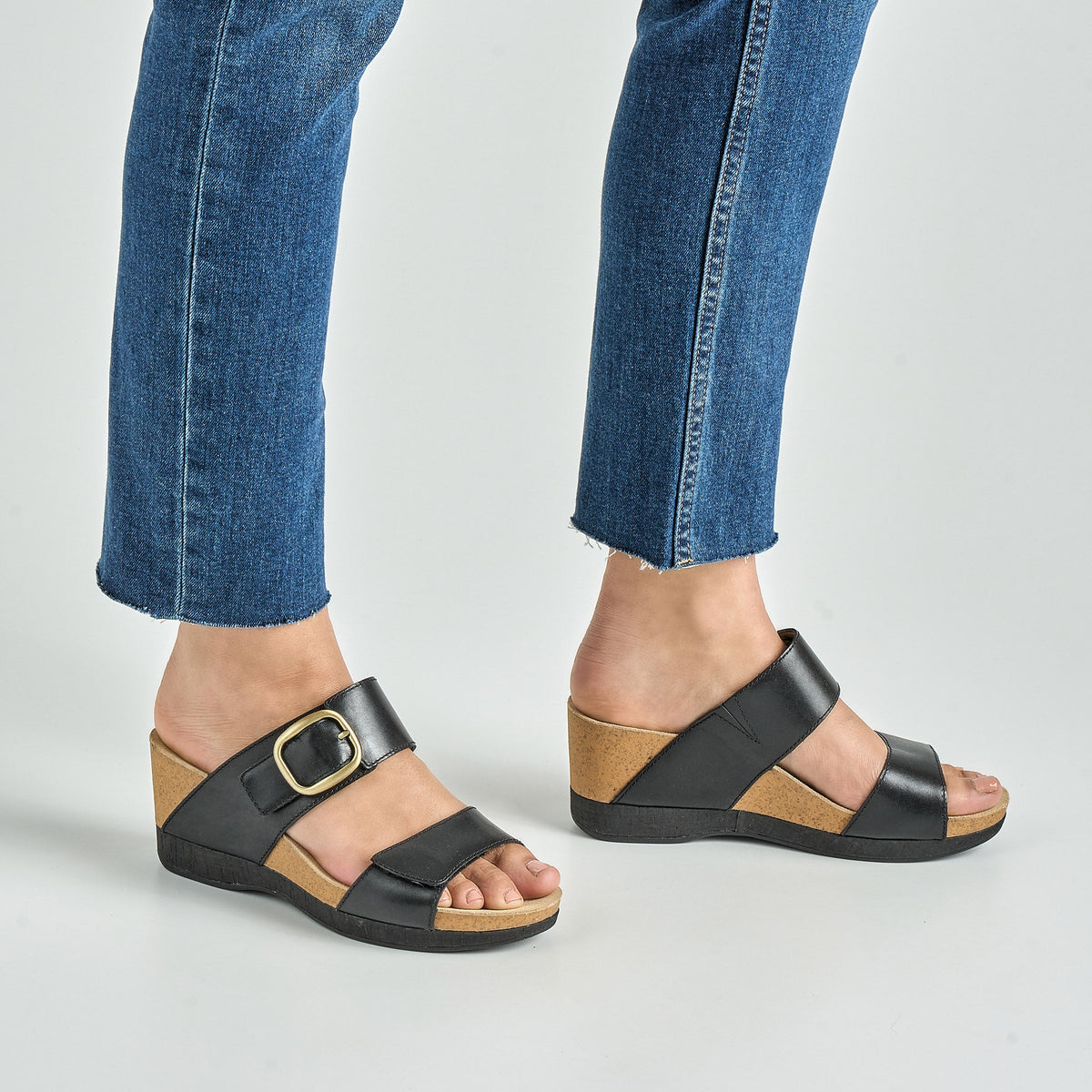 Shannon Black Burnished Nappa - Dansko Exclusive