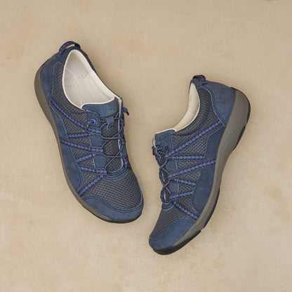 Harlyn Wide Navy Suede - Dansko Hot Sale
