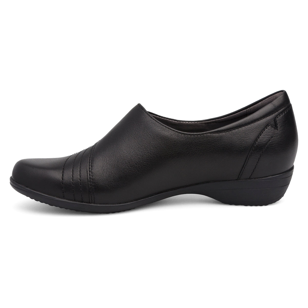 Franny Wide Black Leather - Dansko Featured