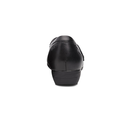 Franny Wide Black Leather - Dansko Featured