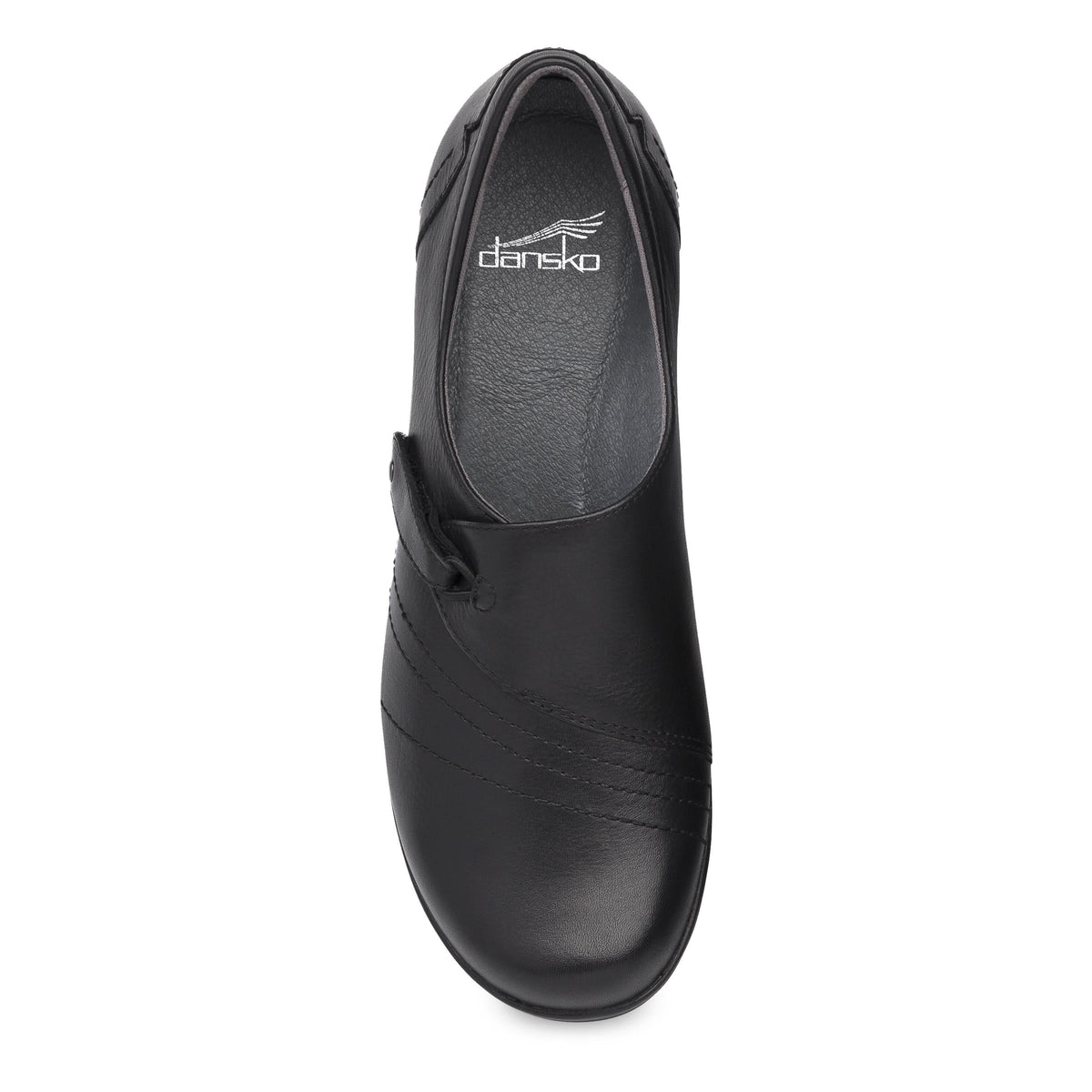 Franny Wide Black Leather - Dansko Featured