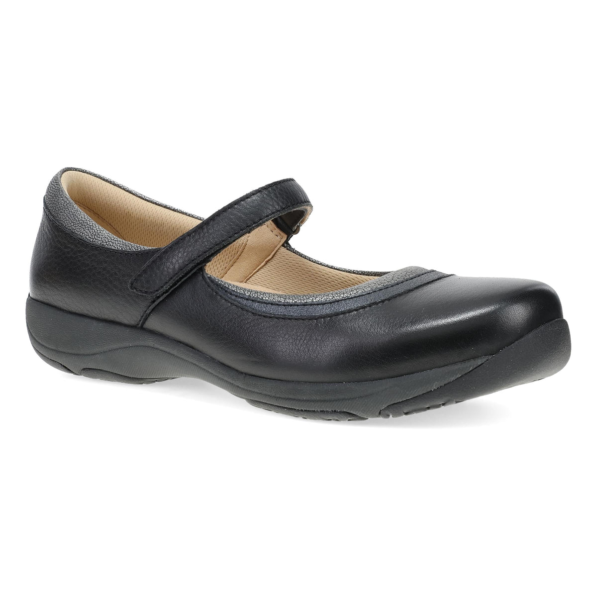 Stacy 2.0 Wide Black Leather - Dansko Classic