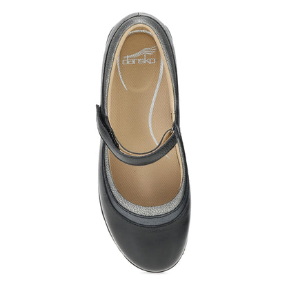 Stacy 2.0 Wide Black Leather - Dansko Classic