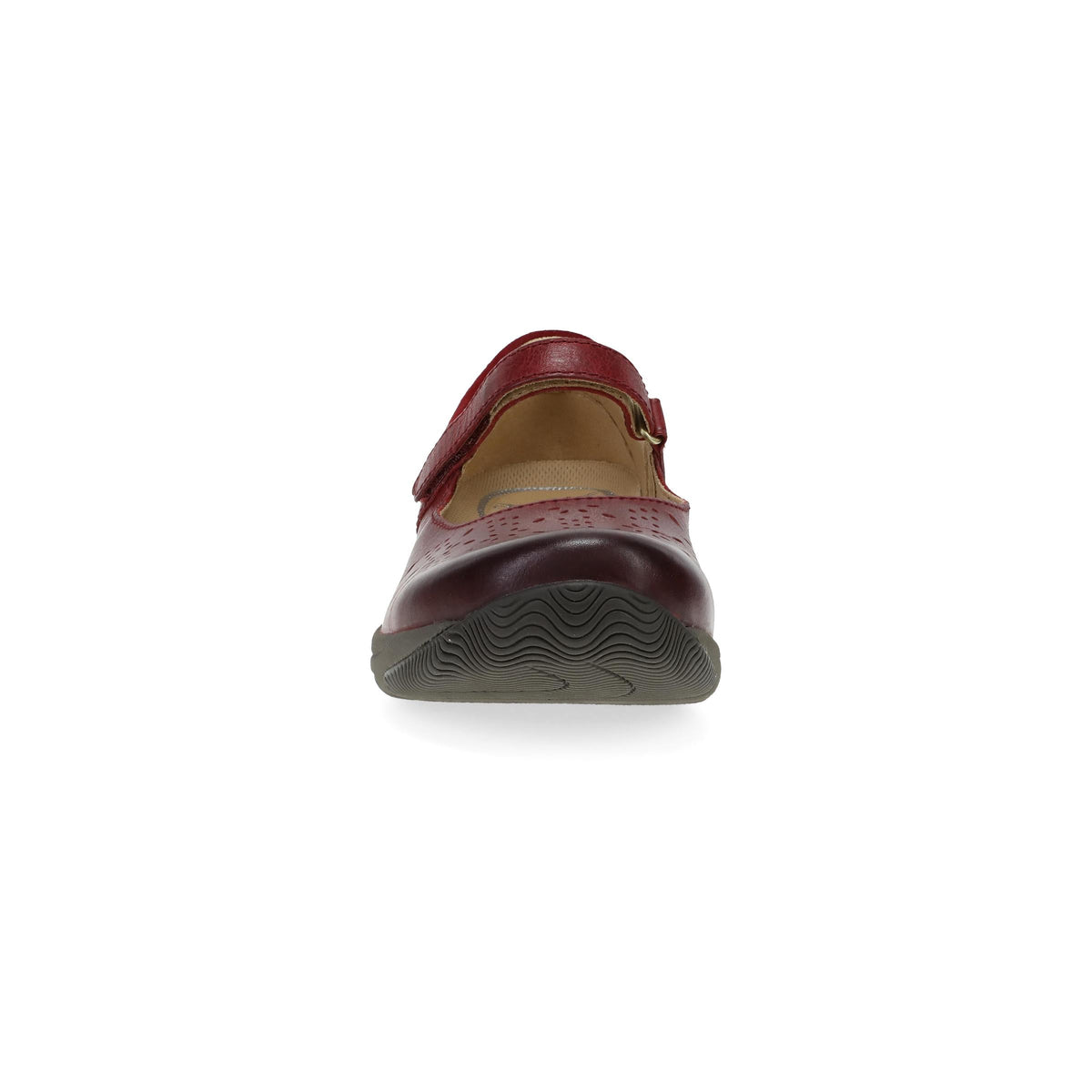 Stacy Wide Red Waxy Burnished - Dansko Top Pick