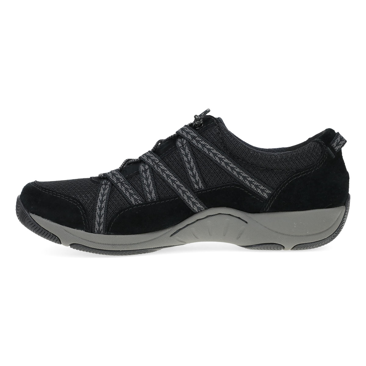Harlyn Wide Black/Black Suede - Dansko Quality
