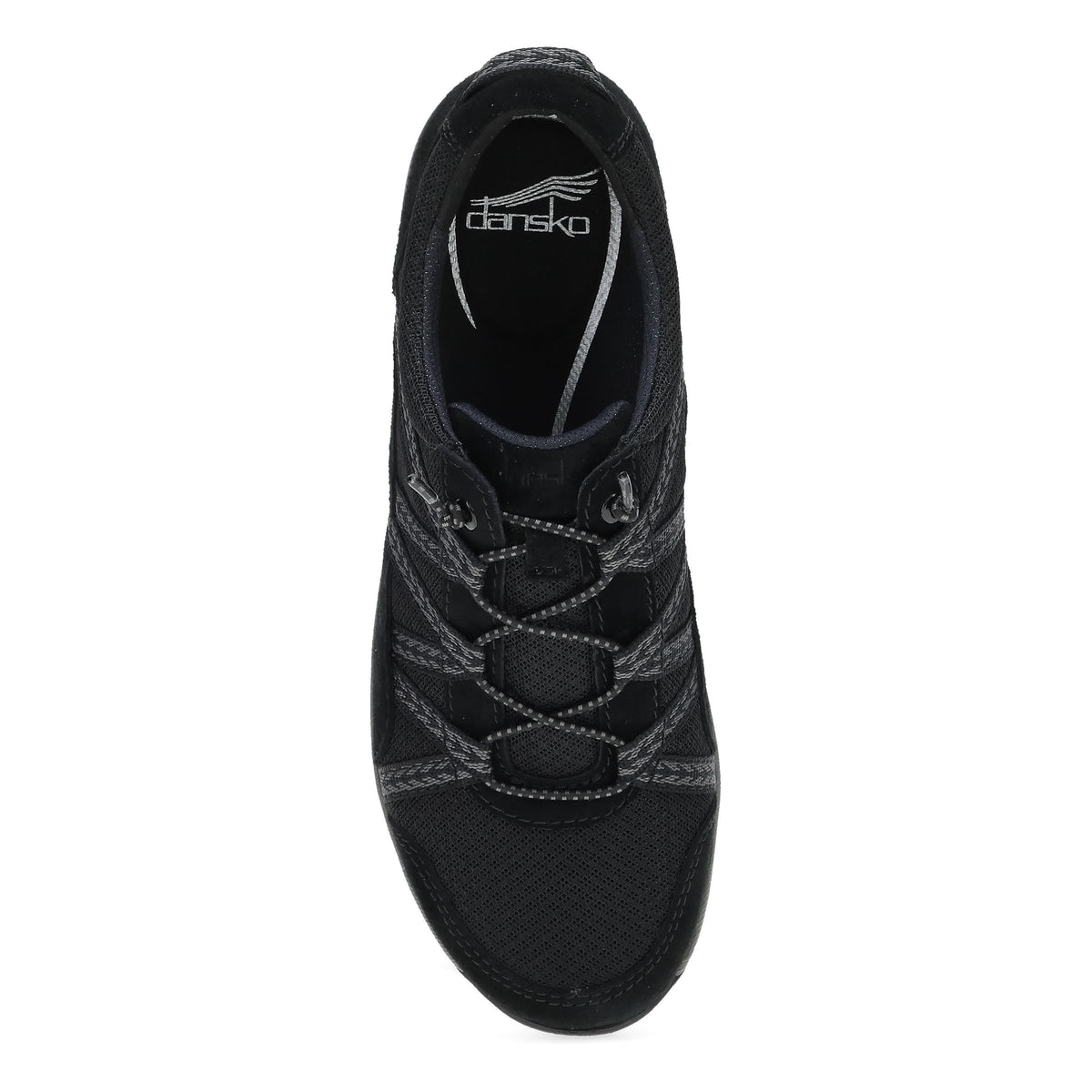 Harlyn Wide Black/Black Suede - Dansko Quality