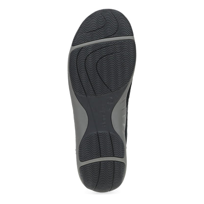Harlyn Wide Black/Black Suede - Dansko Quality