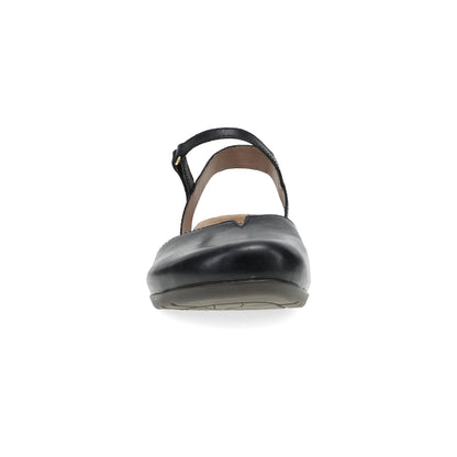 Rowan Wide Black Waxy Burnished - Dansko Recommended