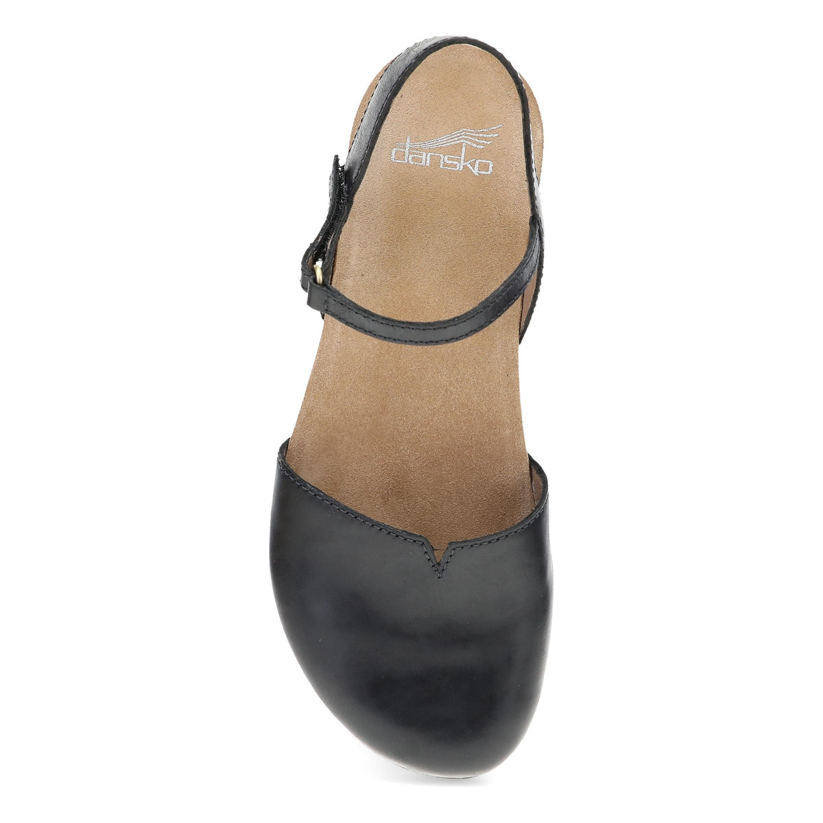 Rowan Wide Black Waxy Burnished - Dansko Recommended