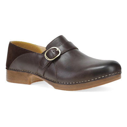 Margaret Chocolate Burnished Calf - Dansko Latest