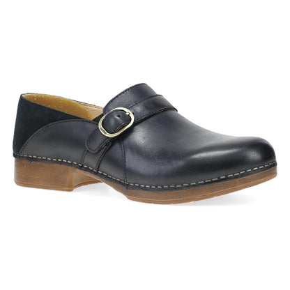 Margaret Black Burnished Calf - Dansko Latest