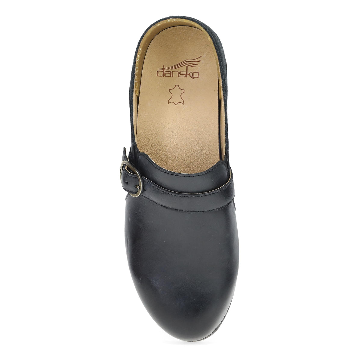 Margaret Black Burnished Calf - Dansko Latest