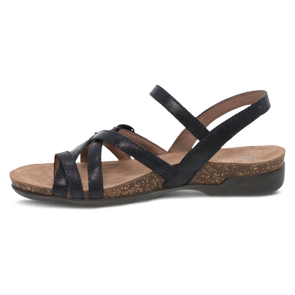 Roslyn Black Waxy Burnished - Dansko Discount