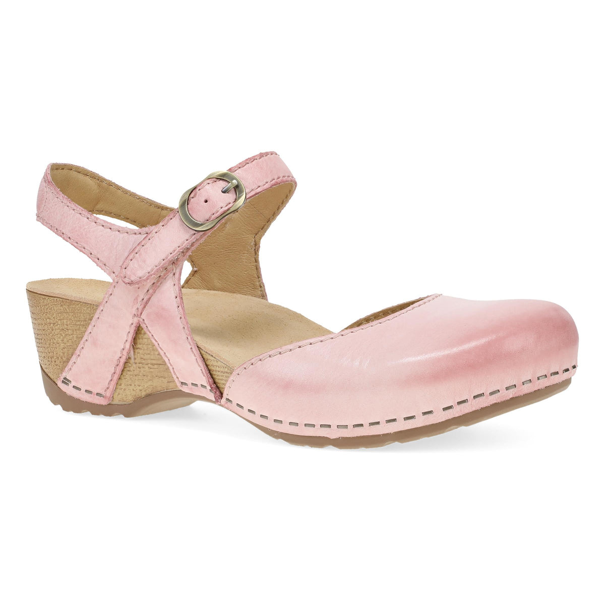 Tiffani Pink Milled Burnished - Dansko Customer Favorite
