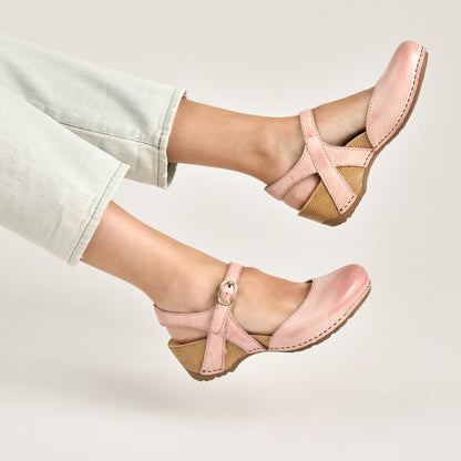 Tiffani Pink Milled Burnished - Dansko Customer Favorite