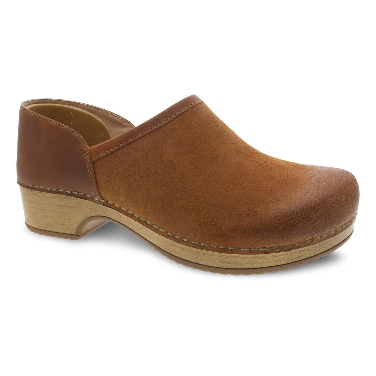 Brenna Tan Burnished Suede - Dansko Featured