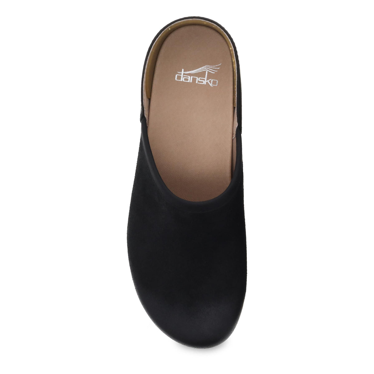 Brenna Black Burnished Suede - Dansko Smart Buy