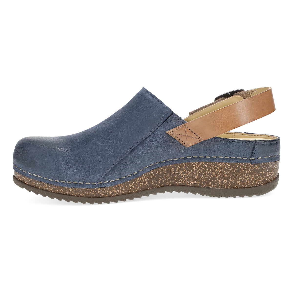 Merrin Blue Burnished Suede - Dansko Exclusive