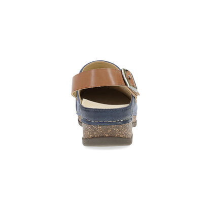 Merrin Blue Burnished Suede - Dansko Exclusive