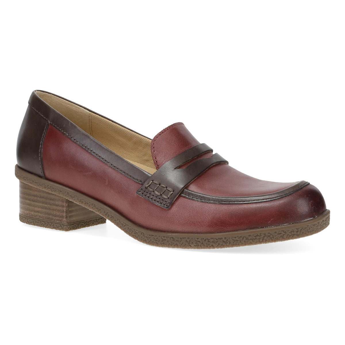 Danica Plum/Chocolate Waterproof Burnished - Dansko Classic